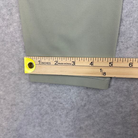 Athleta Salutation Stash Pocket 7/8 Tight XL Light Green Stretch High Rise Capri - Picture 14 of 15